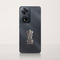 Vivo T2 5G Compatible Satyamev Jayate 3D Metal Emblem Sticker