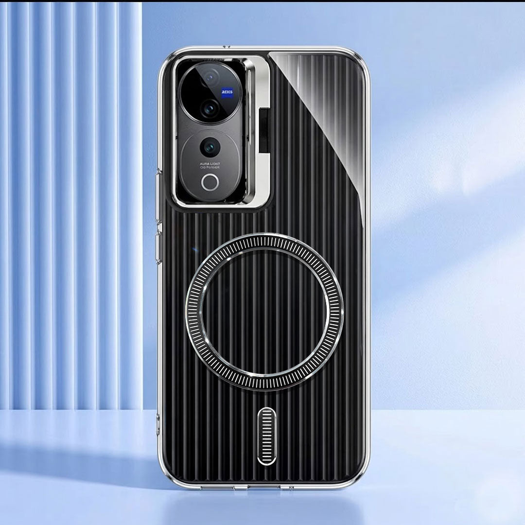 Vivo V40 Pro 5G Anti-Yellow Magsafe Liquid Crystal Clear Case