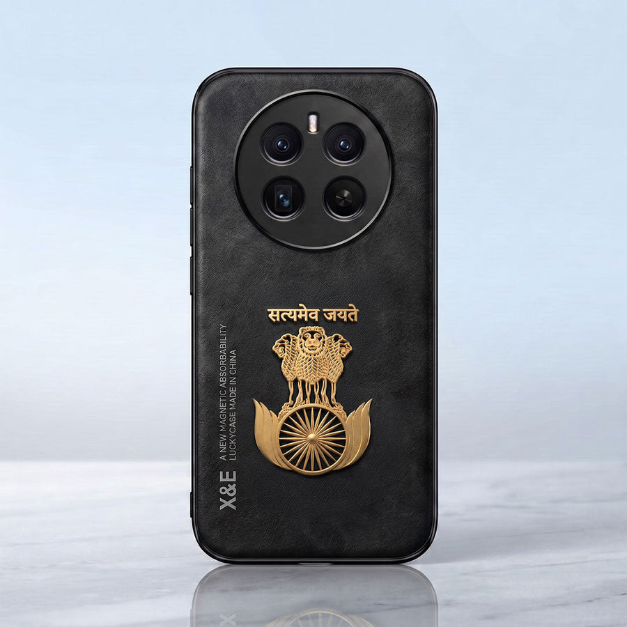 Realme 12 Pro+ 5G Satyamev Jayate Comfortable Leather Phone Case