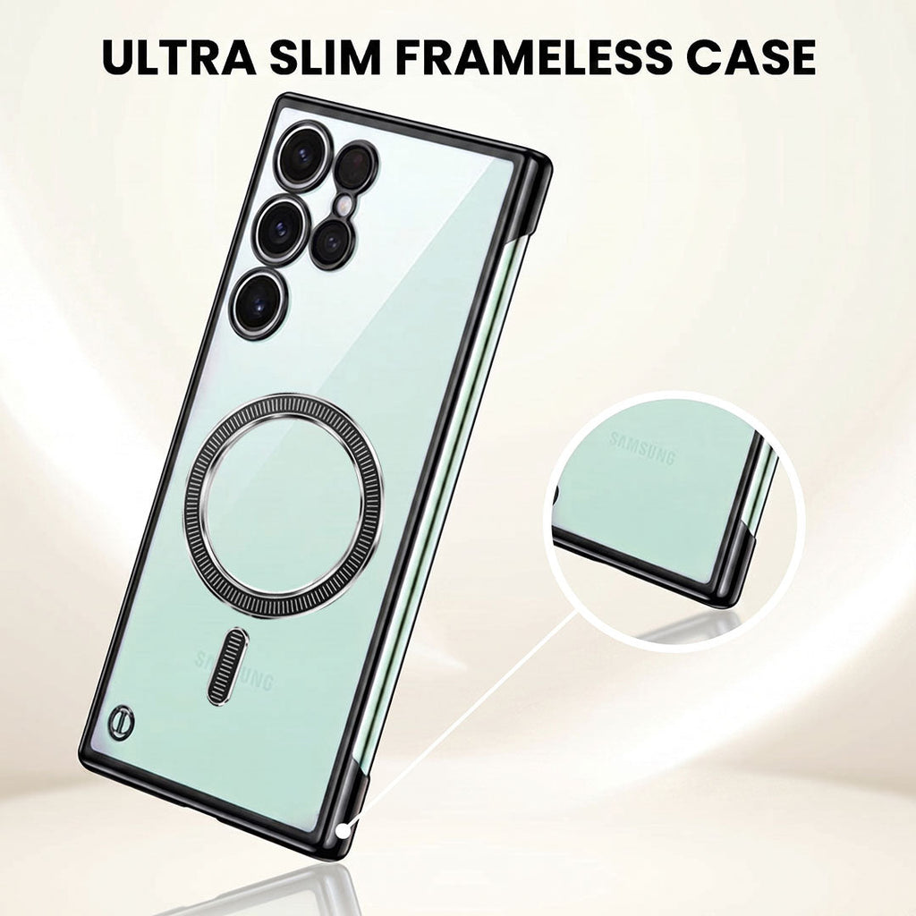 Samsung Galaxy S23 ultra 5G Frameless MagSafe Shockproof Case
