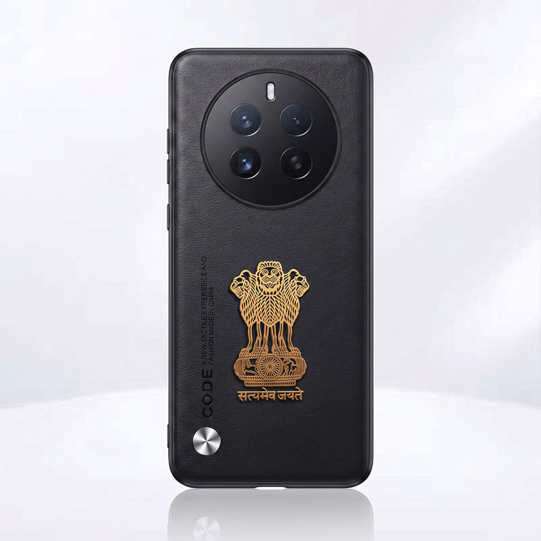 Realme 12 Pro+ 5G Satyamev Jayate Vegan Leather Back Case