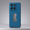 Motorola Edge 60 Fusion 5G Compatible Satyamev Jayate 3D Metal Emblem Sticker