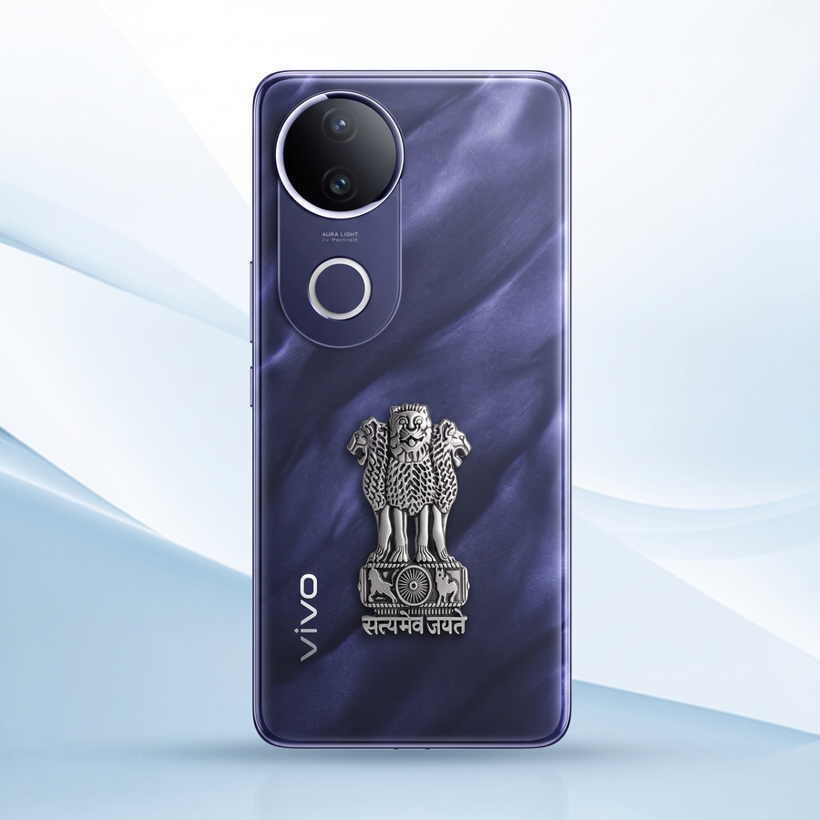 Vivo V50e 5G Compatible Satyamev Jayate 3D Metal Emblem Sticker