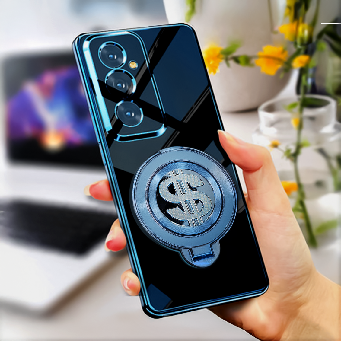 Samsung Galaxy A35 5G Electroplating Dollar Case