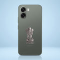 Oppo A6x 5G Compatible Satyamev Jayate 3D Metal Emblem Sticker
