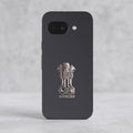 Google Pixel 9a 5G Compatible Satyamev Jayate 3D Metal Emblem Sticker