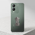 Vivo Y17s 5G Compatible Satyamev Jayate 3D Metal Emblem Sticker