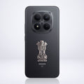Redmi Note 15 Pro 5G Compatible Satyamev Jayate 3D Metal Emblem Sticker