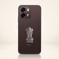 Oppo A6 Pro 5G Compatible Satyamev Jayate 3D Metal Emblem Sticker