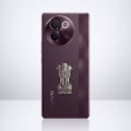 Vivo V30e 5G Compatible Satyamev Jayate 3D Metal Emblem Sticker