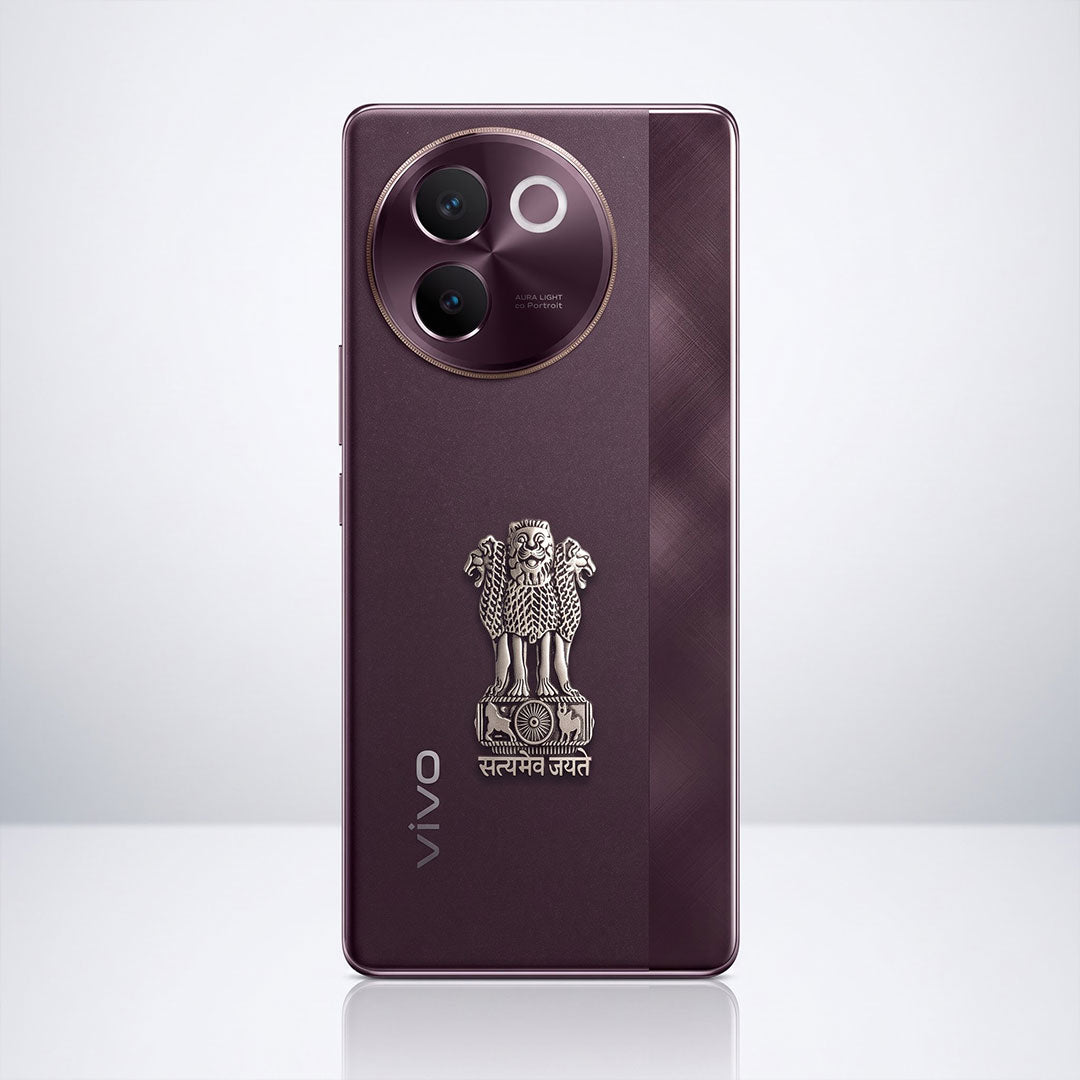 Vivo V30e 5G Compatible Satyamev Jayate 3D Metal Emblem Sticker