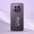 Oppo F29 5G Compatible Satyamev Jayate 3D Metal Emblem Sticker