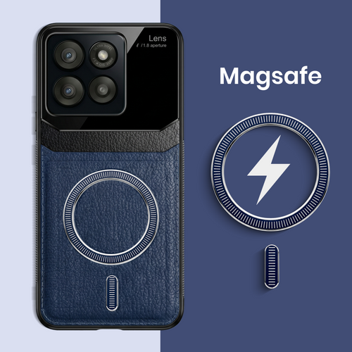 Motorola Edge 60 Pro 5G Premium Magsafe Magnetic Leather Lens Protective Case