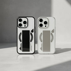 iPhone 16 Pro & 16 Pro Max Exquisite Stripe Stand Magsafe Case