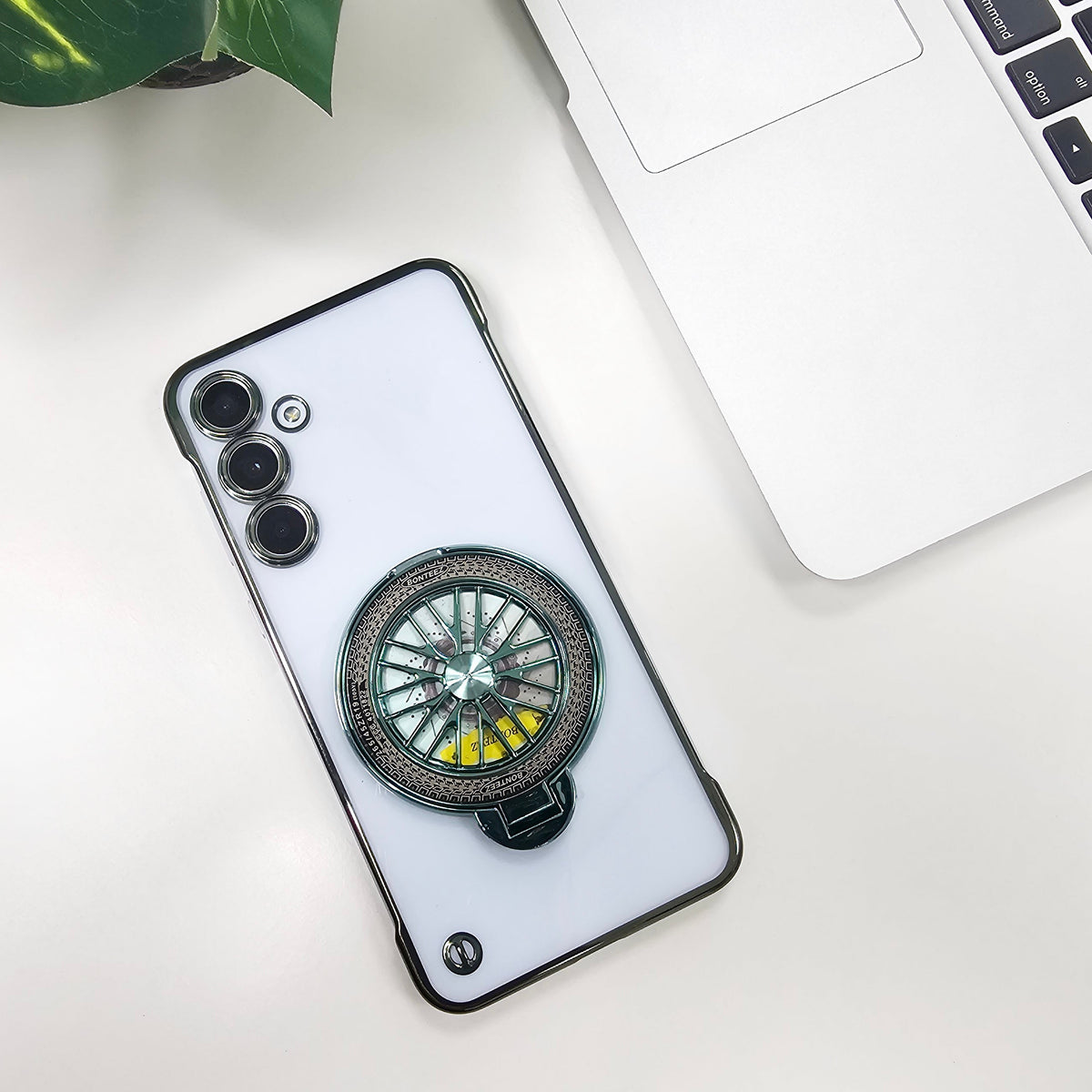 Samsung Galaxy S23 FE 5G Porsche® Wheel Frameless Case