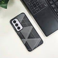 Oppo Reno12 5G Triangle Pattern Matte Back Shockproof Case