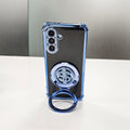 Samsung Galaxy M56 5G Four Corner Airbags 100% Original Astro Money Magnet Rotating Dollar Case
