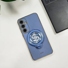 Samsung Galaxy A35 5G Luxury Silicone Money Magnet Rotating Dollar Case