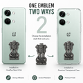 OnePlus Nord 3 5G Compatible Satyamev Jayate 3D Metal Emblem Sticker