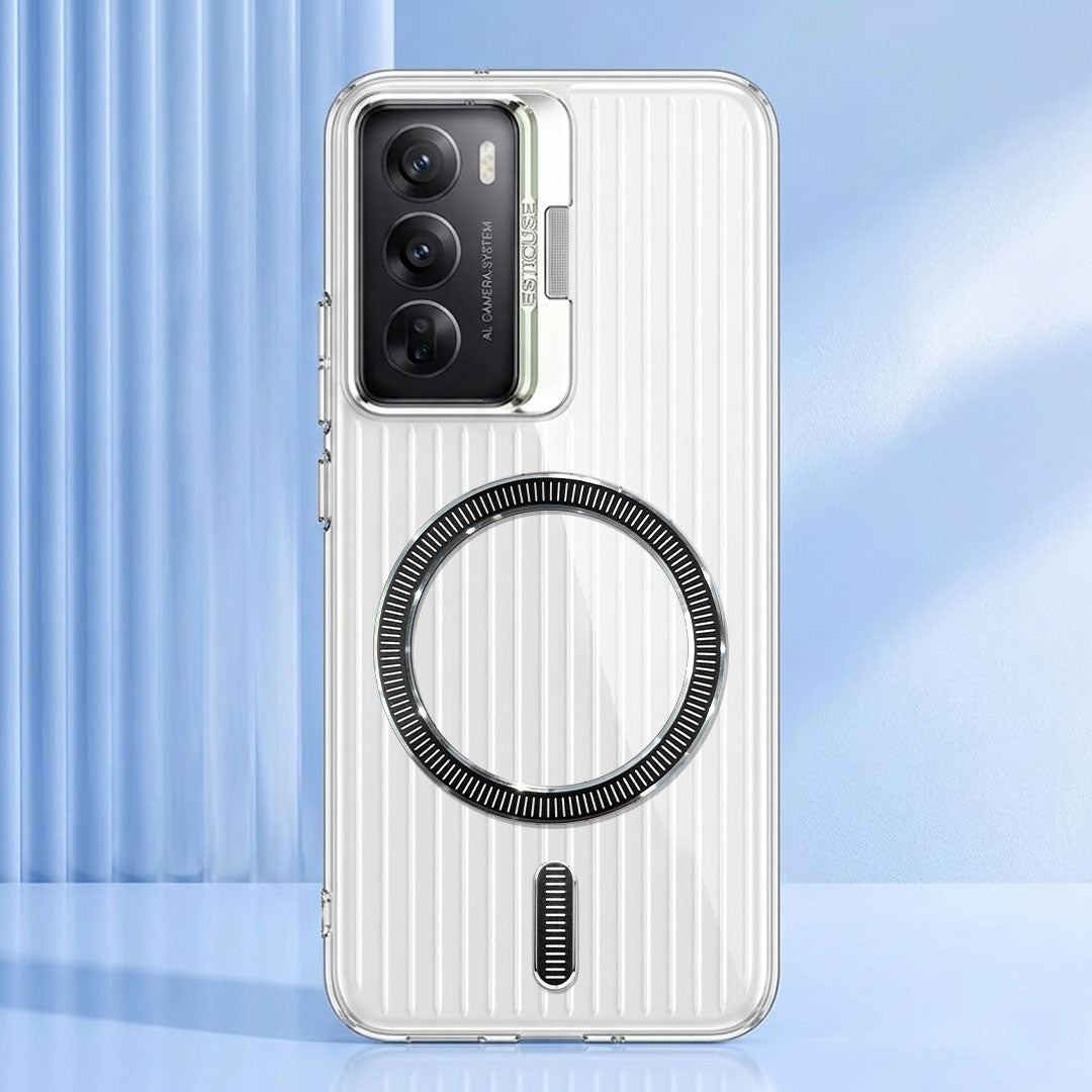 Oppo Reno12 Pro 5G Anti-Yellow Magsafe Liquid Crystal Clear Case