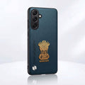 Samsung Galaxy A55 5G Satyamev Jayate Vegan Leather Back Case