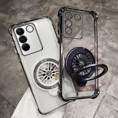 Vivo V27/ V27 Pro 5G Premium Stress Buster Wheel Rotating Shockproof Airbags Case