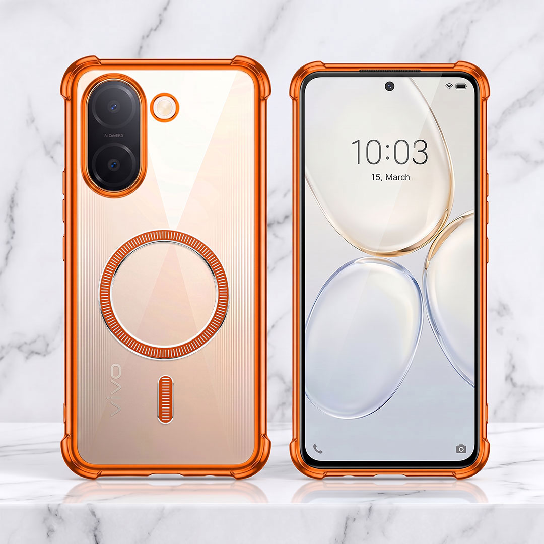 Vivo V60e 5G Magsafe Airbag Cosmic Orange Case