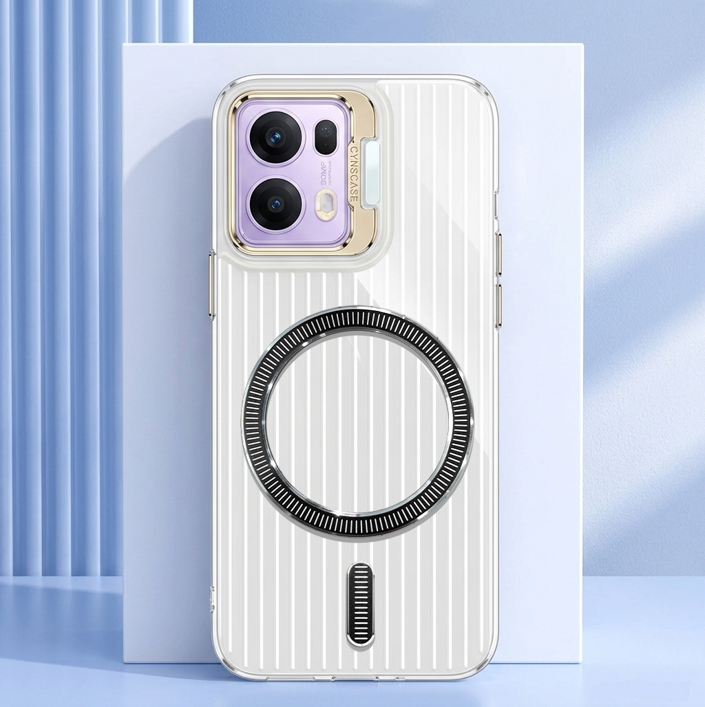 Oppo Reno 13 Pro 5G Anti-Yellow Magsafe Liquid Crystal Clear Case