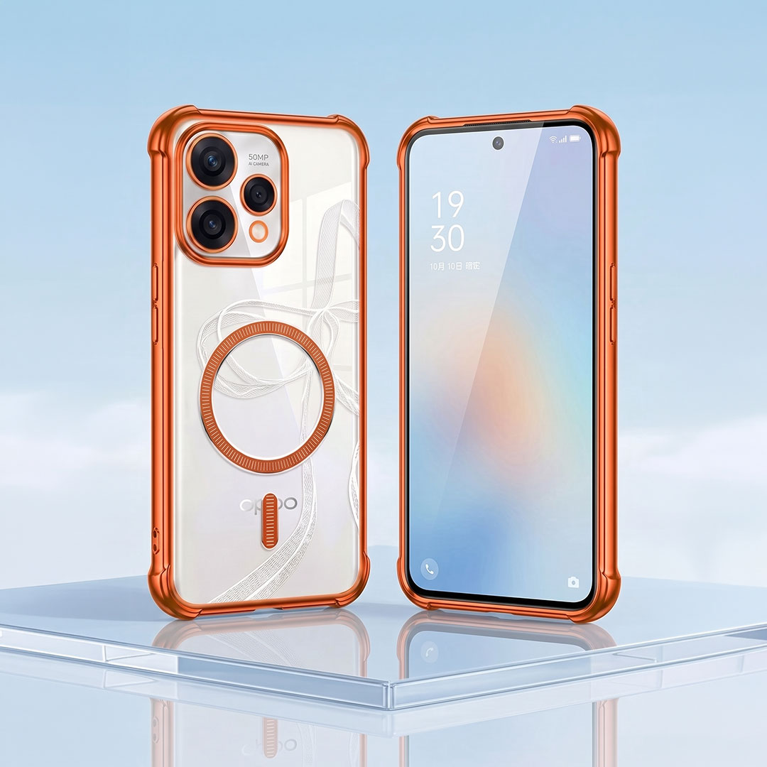 Oppo Reno 15 5G Magsafe Airbag Cosmic Orange Case