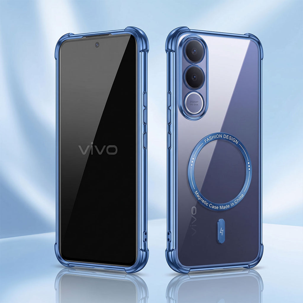 Vivo V70FE 5G Premium Magnetic MagSafe Shockproof Airbag Case