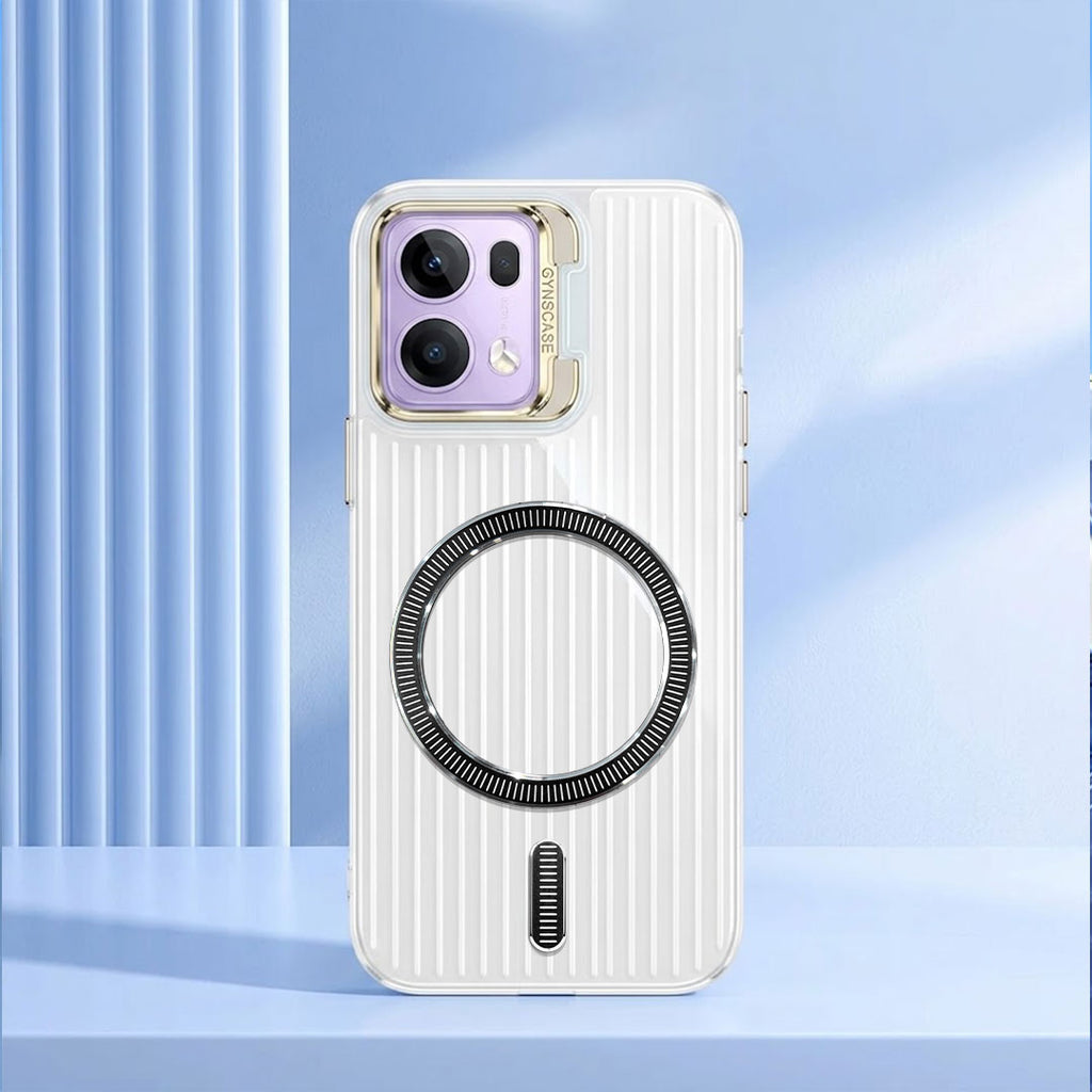 Oppo Reno 13 5G Anti-Yellow Magsafe Liquid Crystal Clear Case
