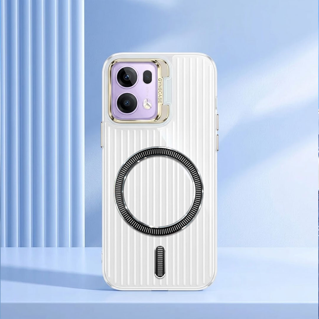 Oppo Reno 13 5G Anti-Yellow Magsafe Liquid Crystal Clear Case