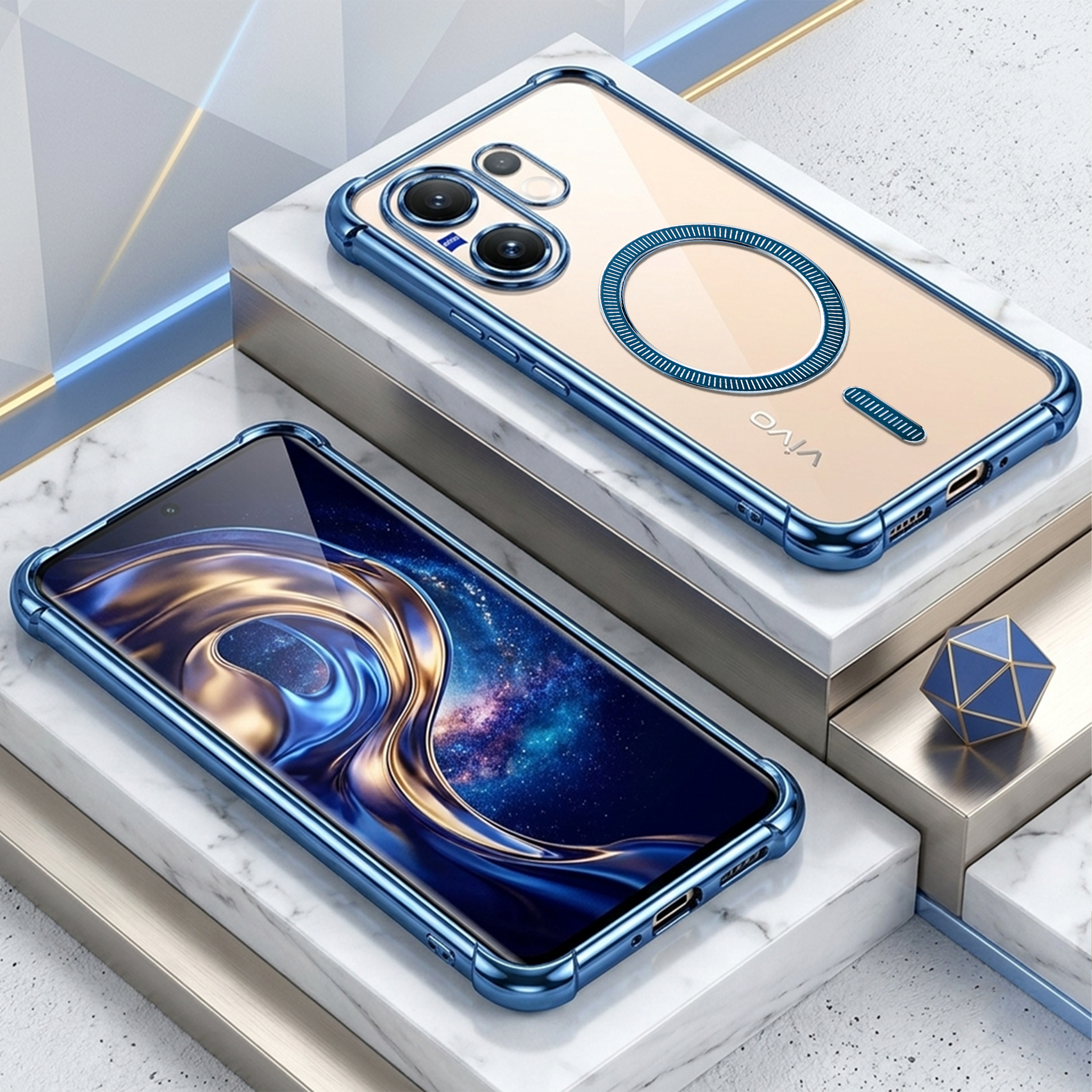 Vivo V60 5G Premium Magnetic Magsafe Airbag Case