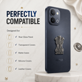 iQOO Z11x 5G Compatible Satyamev Jayate 3D Metal Emblem Sticker
