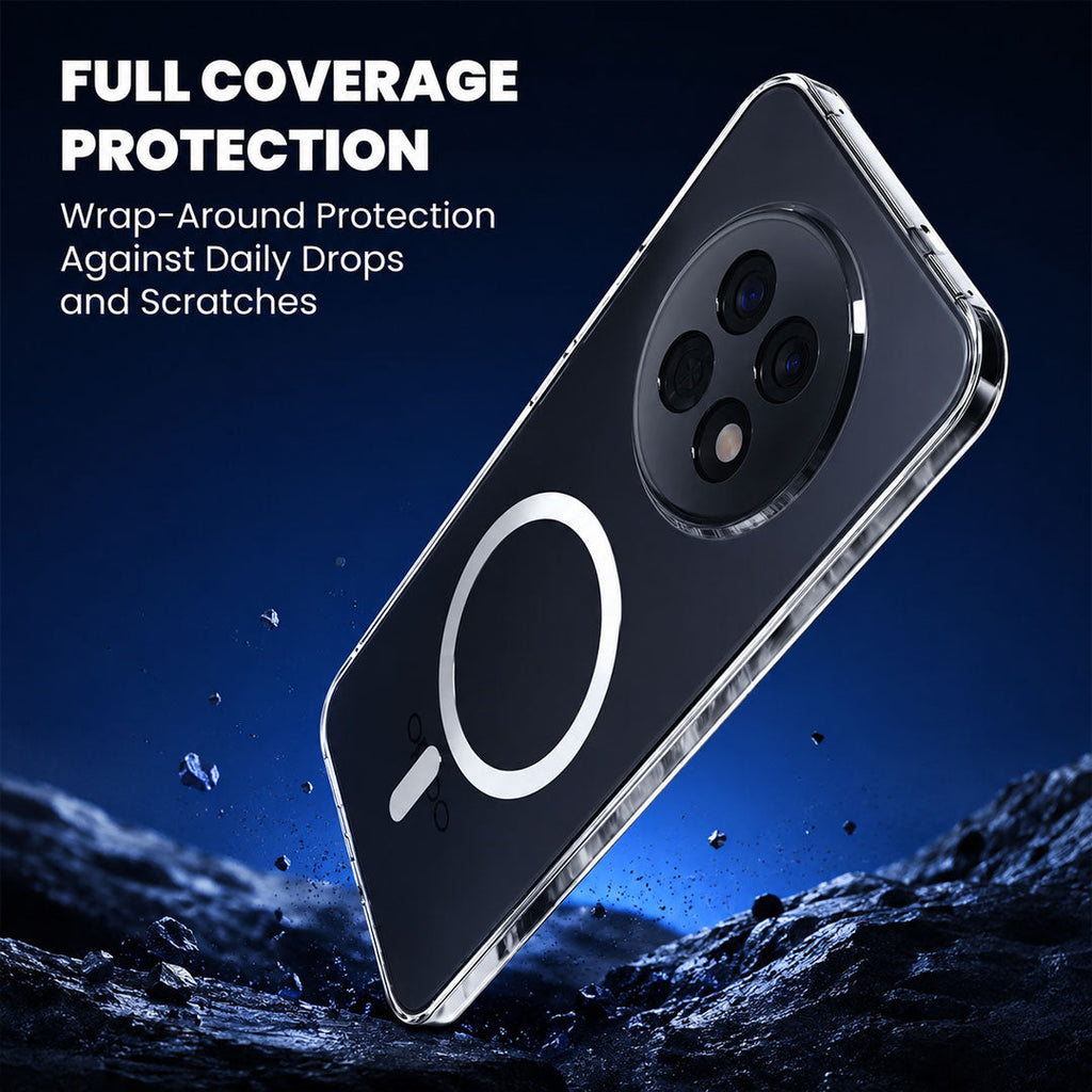 Oppo F31 Pro Plus 5G Clear Anti-Yellow MagSafe Protective Case