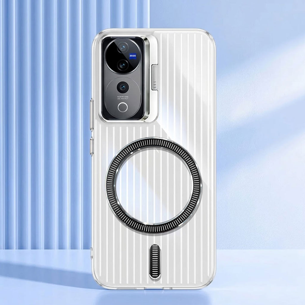 Vivo V40 Pro 5G Anti-Yellow Magsafe Liquid Crystal Clear Case