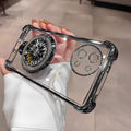 Vivo Y58 5G Premium Stress Buster Wheel Rotating Shockproof Airbags Case