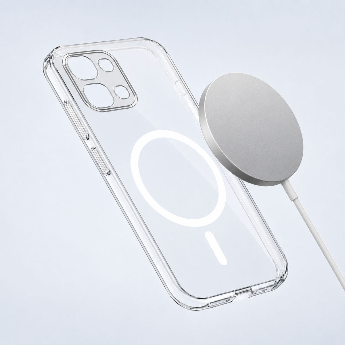 Oppo F31 5G Clear Anti-Yellow MagSafe Protective Case