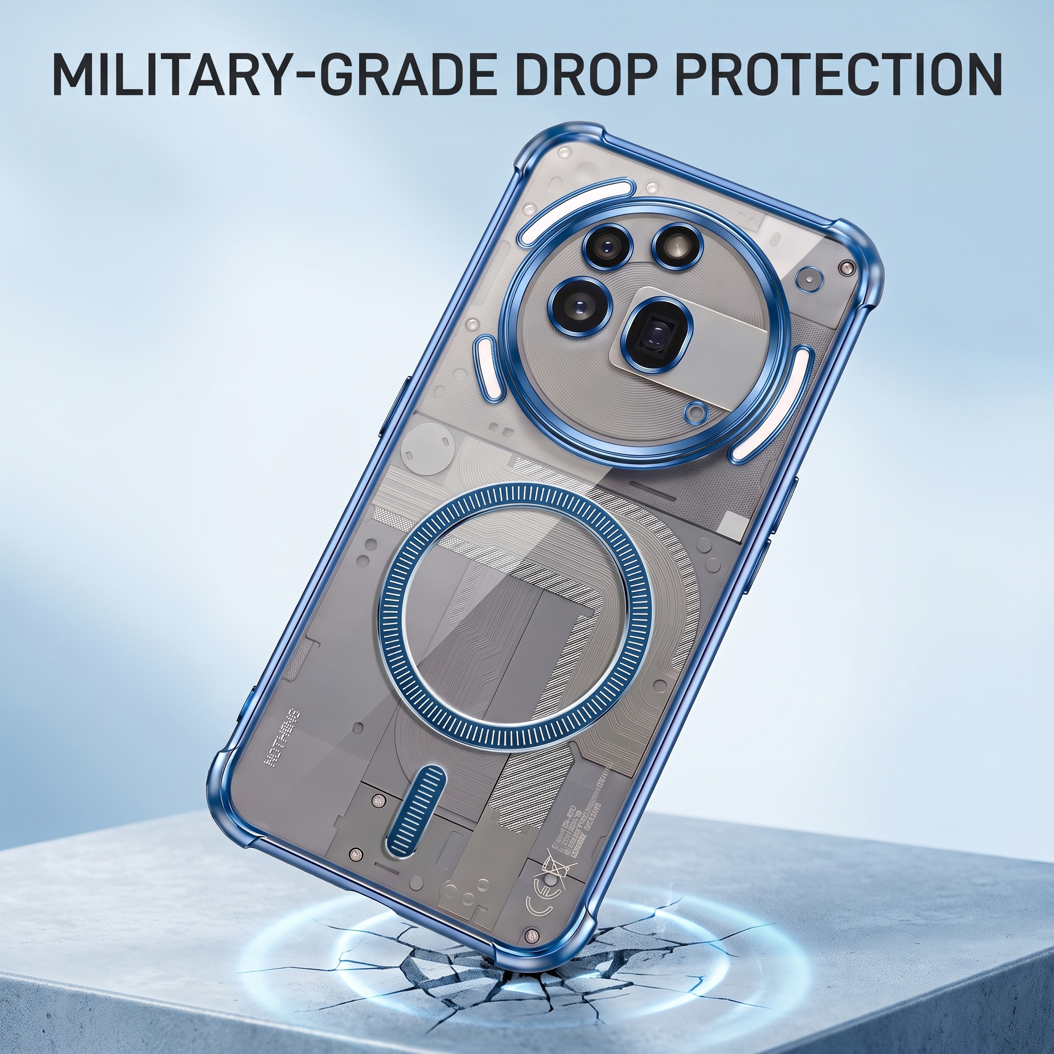 Nothing Phone 3a Pro 5G Premium Magnetic Magsafe Airbag Case