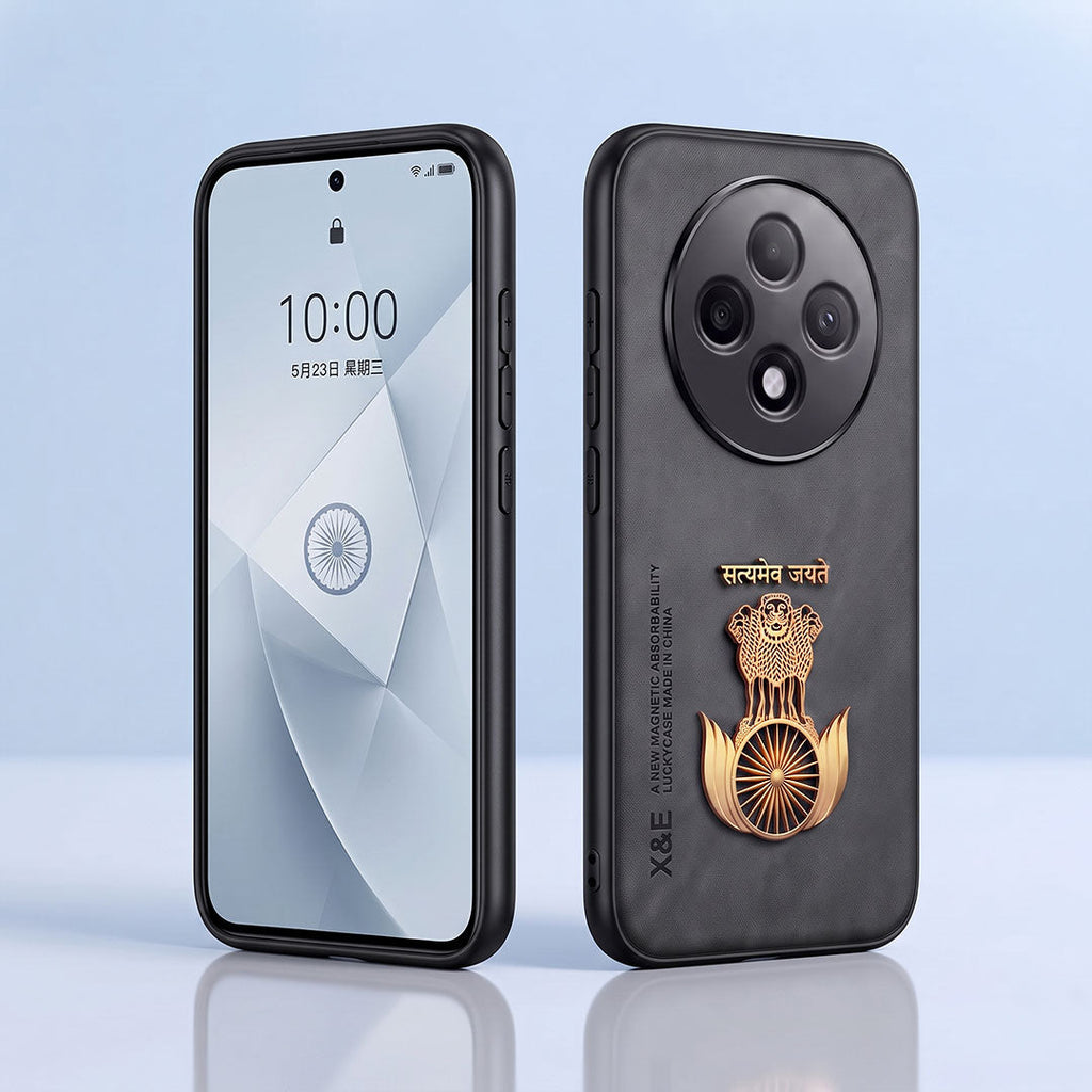 Oppo F27 Pro+ 5G Satyamev Jayate Comfortable Leather Phone Case