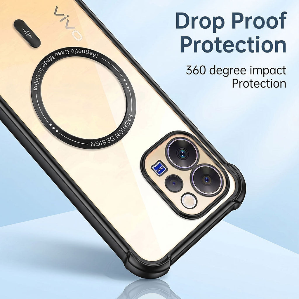 Vivo V70 5G Premium Magnetic MagSafe Shockproof Airbag Case