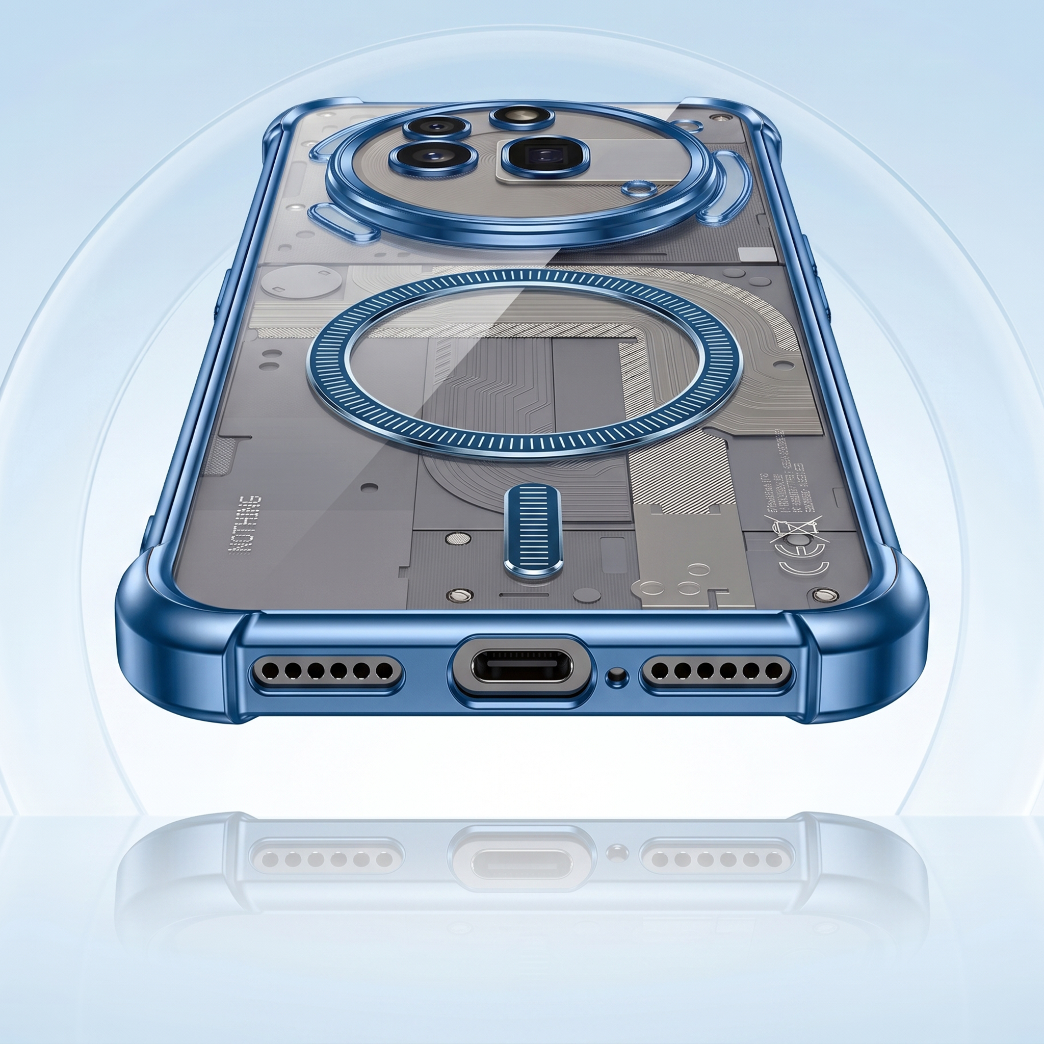 Nothing Phone 3a Pro 5G Premium Magnetic Magsafe Airbag Case