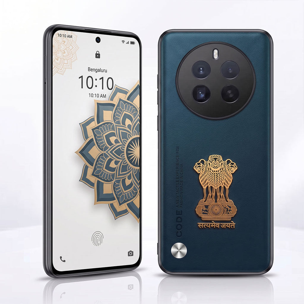 Realme 12 Pro+ 5G Satyamev Jayate Vegan Leather Back Case