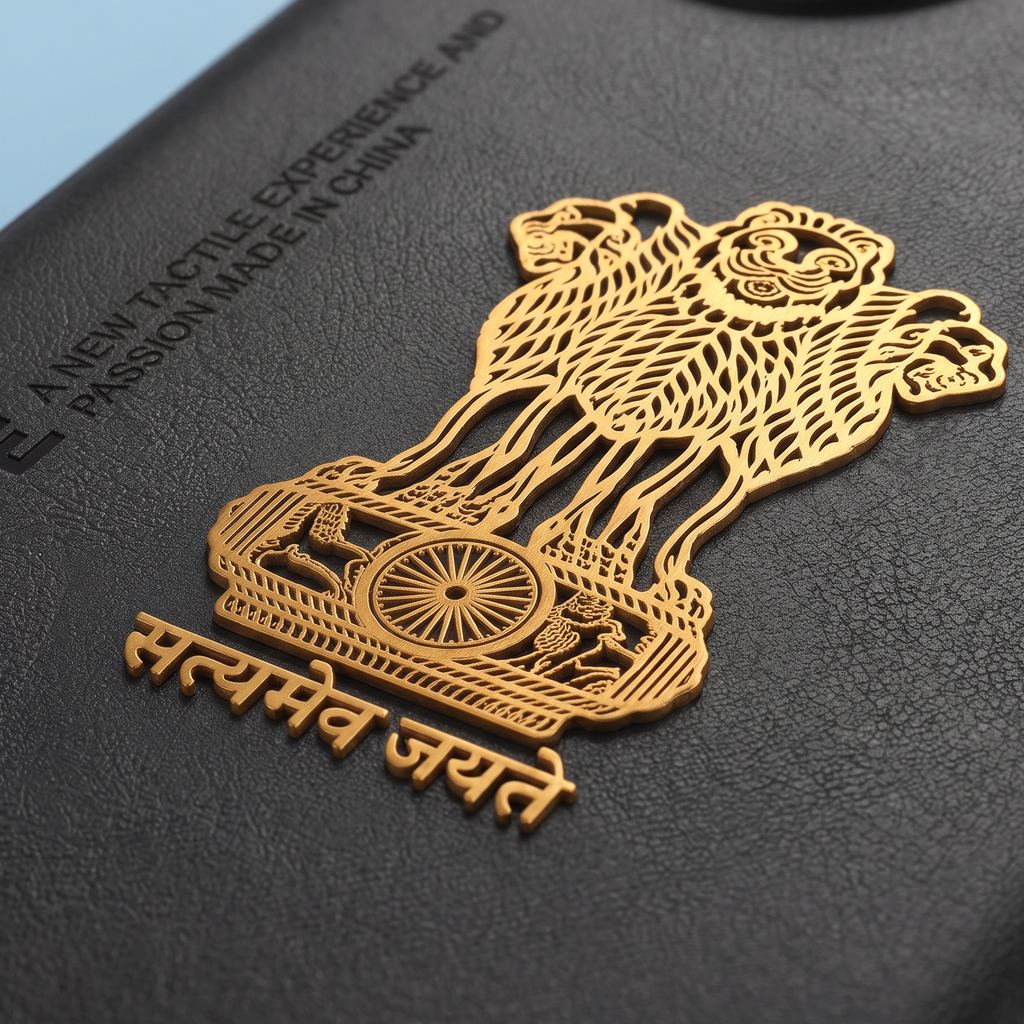Oppo F27 Pro+ 5G Satyamev Jayate Vegan Leather Back Case