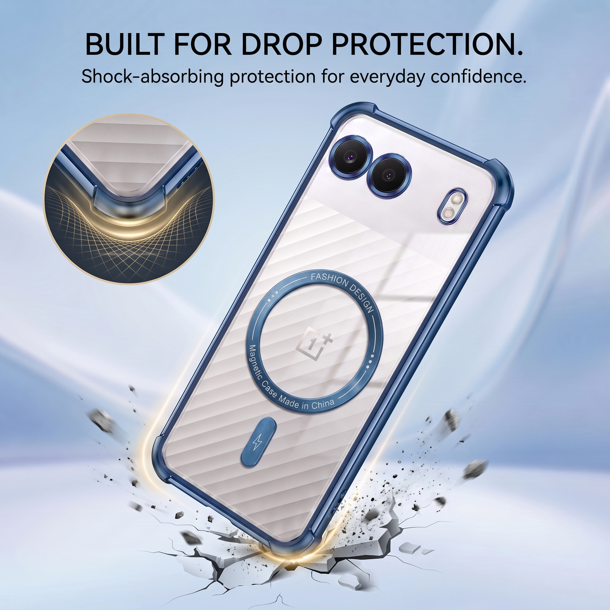 OnePlus Nord 4 5G Premium Magnetic MagSafe Shockproof Airbag Case