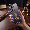 Oppo Reno 12 Pro 5G Satyamev Jayate 3D Metal Aluminium Back Case