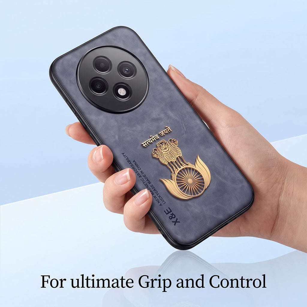 Oppo F27 Pro+ 5G Satyamev Jayate Comfortable Leather Phone Case
