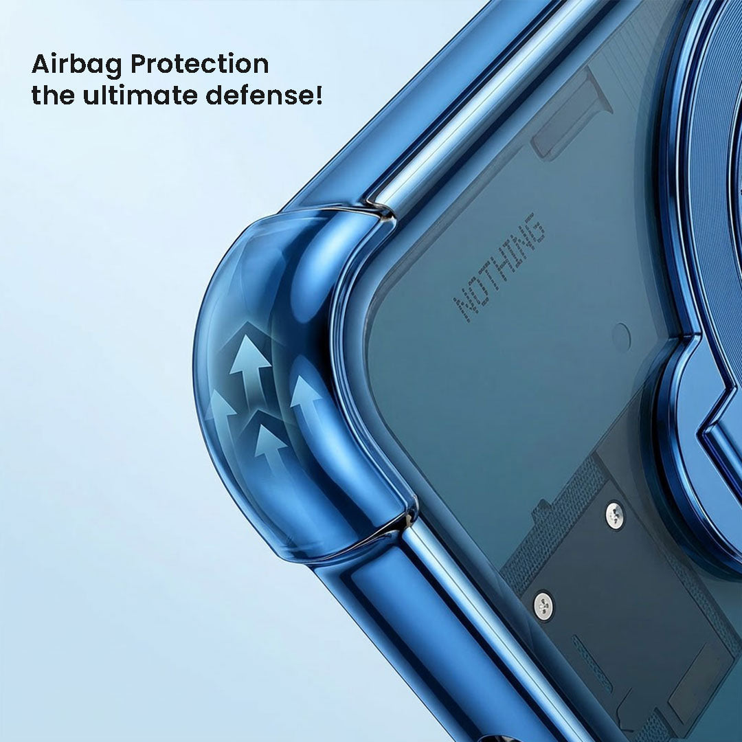 Nothing Phone 3a 5G Premium Billion Wheel Rotating Shockproof Airbags Case