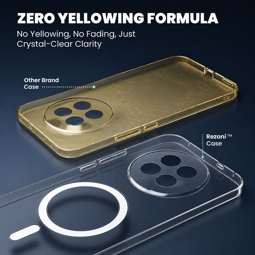 Oppo F31 Pro Plus 5G Clear Anti-Yellow MagSafe Protective Case