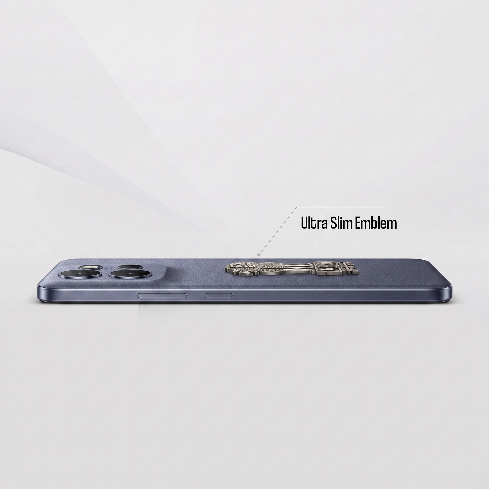 Motorola Edge 50 Neo 5G Compatible Satyamev Jayate 3D Metal Emblem Sticker